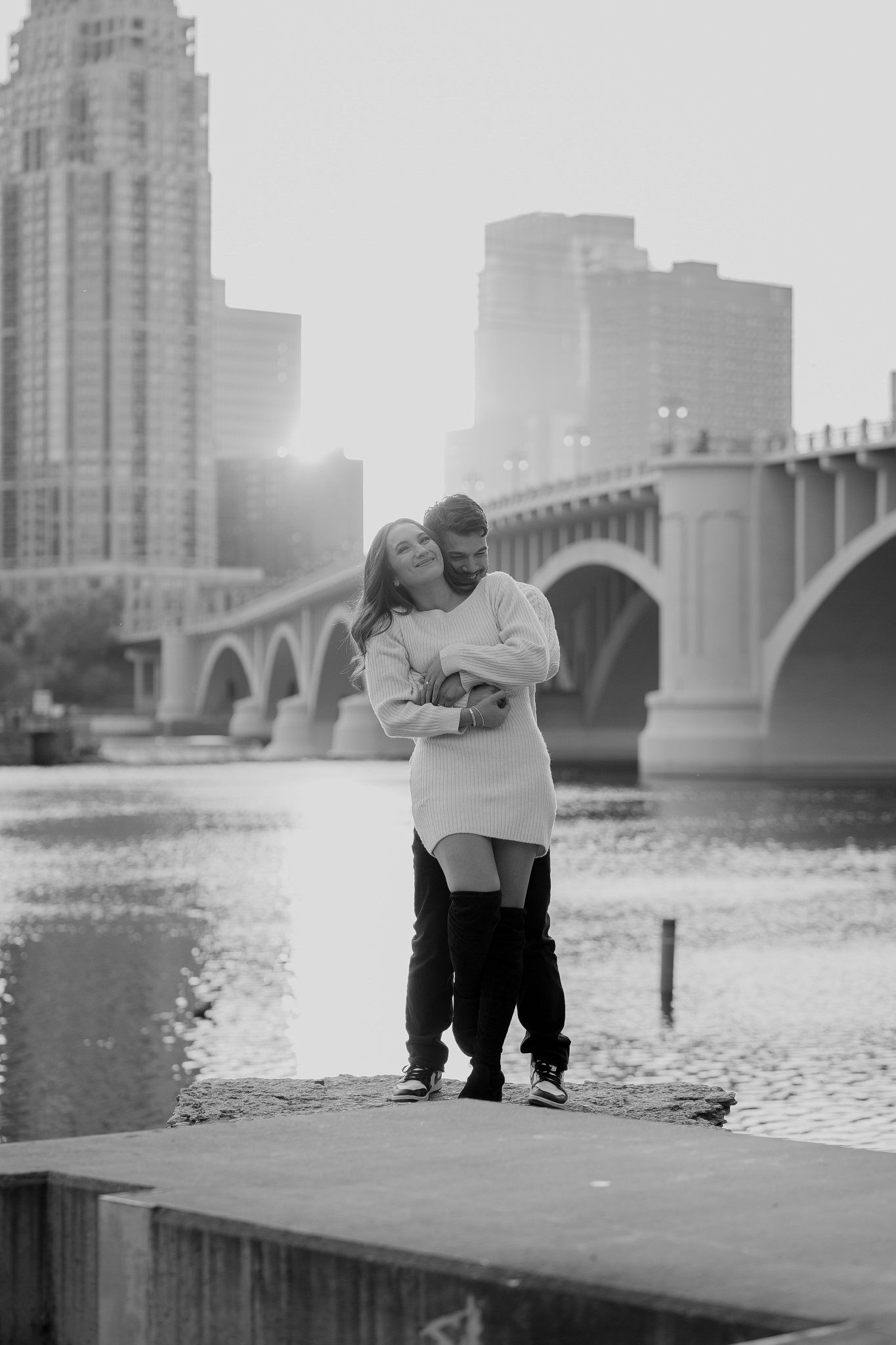Engagement and couples portrait in Minnesota, image 169