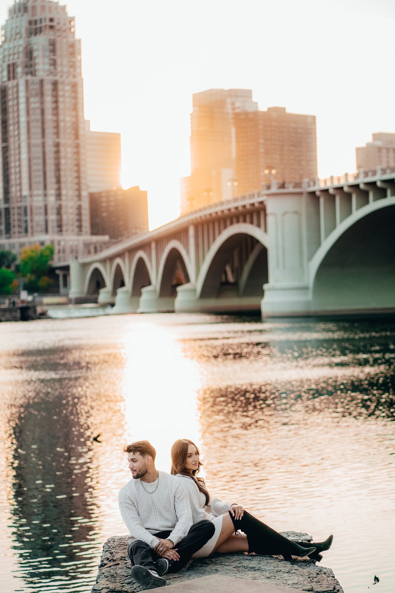 Engagement and couples portrait in Minnesota, image 7