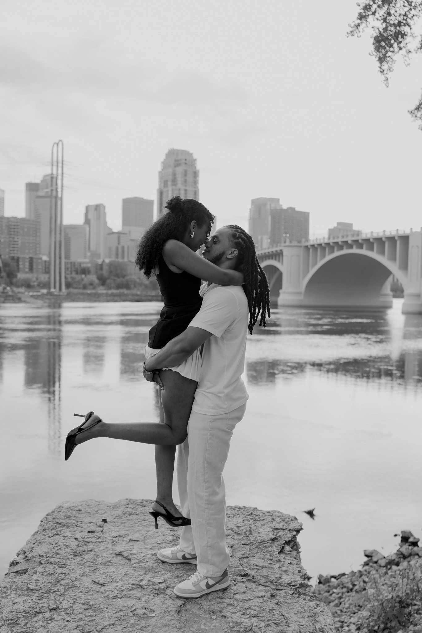 Engagement and couples portrait in Minnesota, image 132
