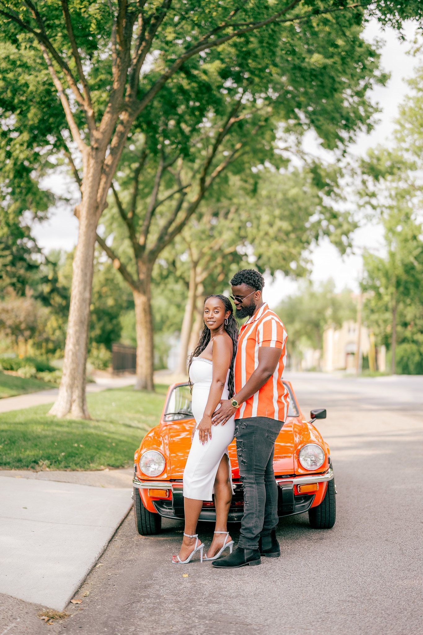 Engagement and couples portrait in Minnesota, image 2