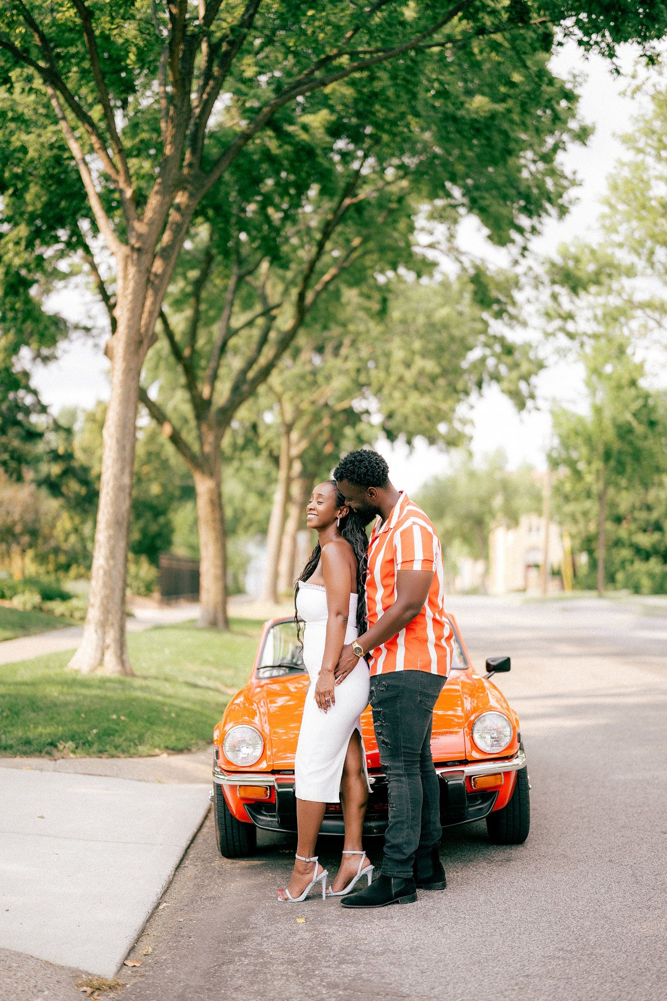 Engagement and couples portrait in Minnesota, image 171